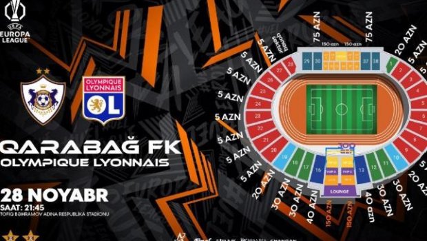 "Qarabağ" - "Lion" oyununun bilətləri SATIŞA ÇIXARILIR
