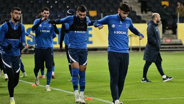 Millimiz İsveçdə məşqə çıxdı - FOTO