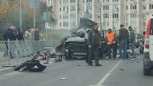 Rusiyalı kapitanın avtomobili belə PARTLADILDI - ANBAAN VİDEO
