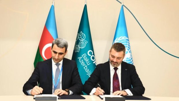 ADY ilə UIC arasında &ldquo;Dəmir yollarının iqlim öhdəliyi&rdquo; sənədi İMZALANDI - FOTO