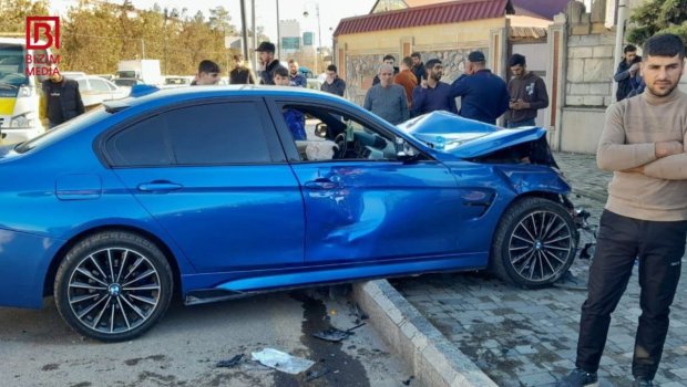 Qubada yol qəzası: Xəsarət alanlar VAR - FOTO