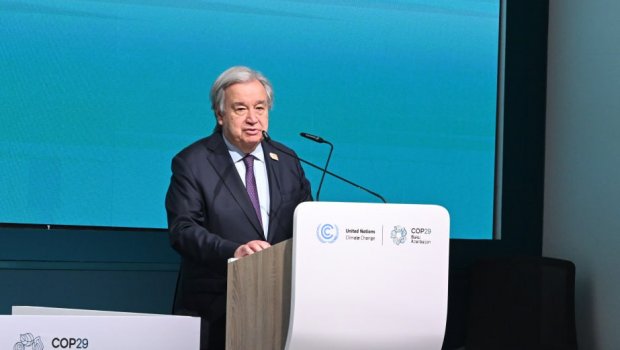 BMT Baş katibi: “Ölkələr iqlim ədalətini təmin etmək üçün COP29-da bir araya gəlməlidir” - FOTO