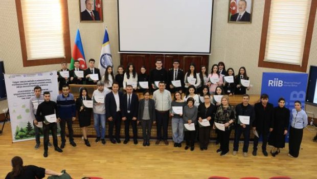 &ldquo;Tuqay meşələrinin karbontutma potensialının qiymətləndirilməsi, meşə ekosisteminin bərpası&rdquo; layihəsi çərçivəsində təlim təşkil olunub &ndash; FOTO