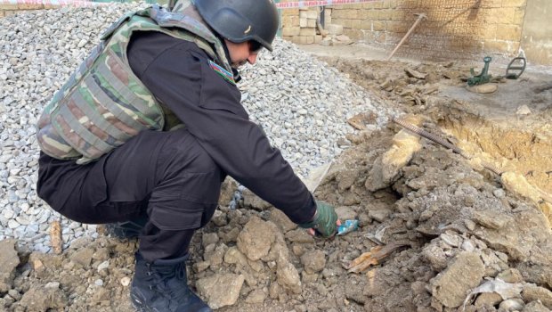 Abşeronda həyətyanı sahədən sursat tapıldı &ndash; FOTO/VİDEO