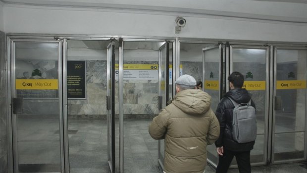 Metro stansiyalarının çıxışları nömrələnir &ndash; FOTO 