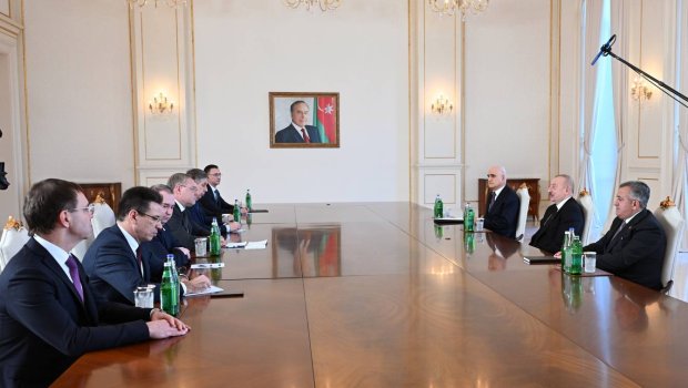 İlham Əliyev rusiyalı qubernatoru qəbul etdi &ndash; FOTO