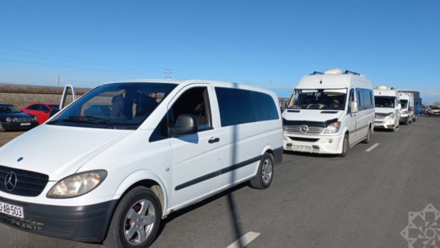 Növbəti köç karvanı Xocalıya çatdı &ndash;FOTO/VİDEO