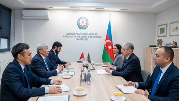 Muxtar Babayev Qırğızıstan səfiri ilə COP29-un nəticələrini müzakirə etdi - FOTO