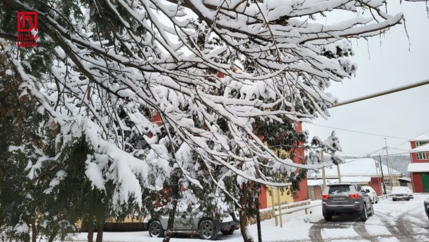 Qusarda ilk qar &ndash; FOTO/VİDEO