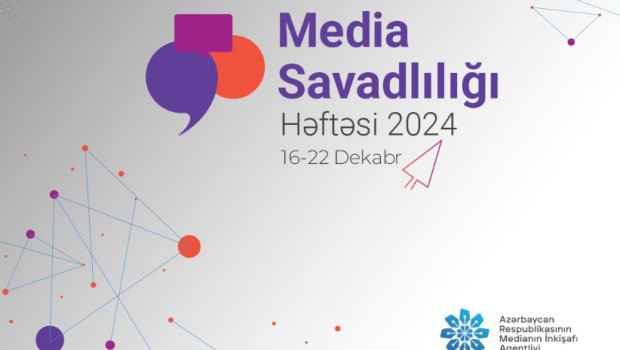 &ldquo;Media Savadlılığı&rdquo; Həftəsinə START VERİLDİ