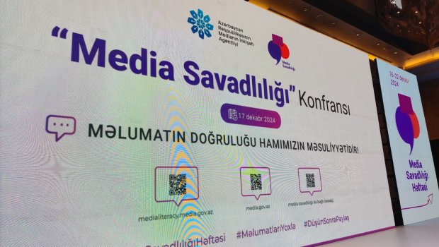Bakıda &ldquo;Media savadlılığı&rdquo; konfransı KEÇİRİLİR