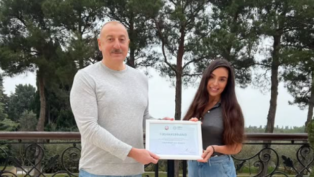 Prezident Leyla Əliyevanı təltif etdi &ndash; FOTO