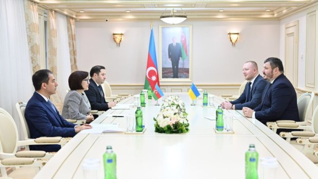 Azərbaycan-Ukrayna əməkdaşlığının genişləndirilməsi ilə bağlı fikir mübadiləsi aparıldı