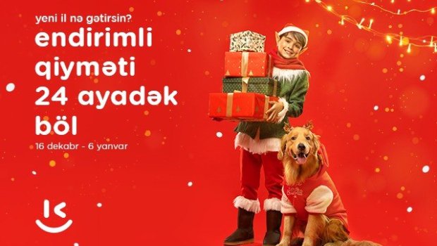 Yeni il sevinci &ldquo;Kontakt&rdquo;da: 50%-DƏK ENDİRİMLƏR