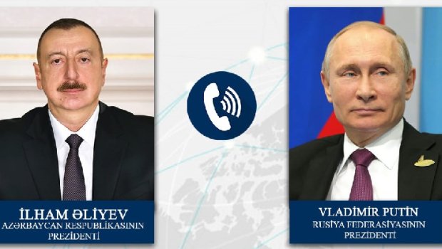 İlham Əliyev təyyarədə olarkən Vladimir Putinə ZƏNG ETDİ