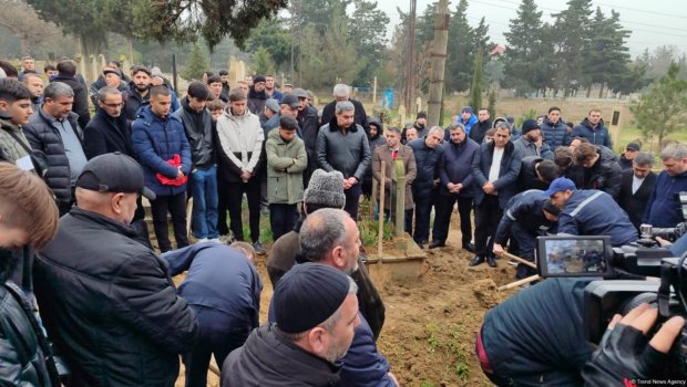 Təyyarə qəzasında həyatını itirən 13 yaşlı Məhəmmədəli dəfn olundu &ndash; FOTO/VİDEO