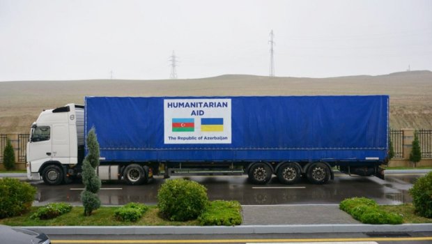 Azərbaycandan Ukraynaya 70 milyon manatlıq humanitar yardım edilib