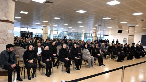 Heydər Əliyev Beynəlxalq Aeroportunda ekipaj üzvlərinin vida mərasimi sona çatıb - FOTO/VİDEO