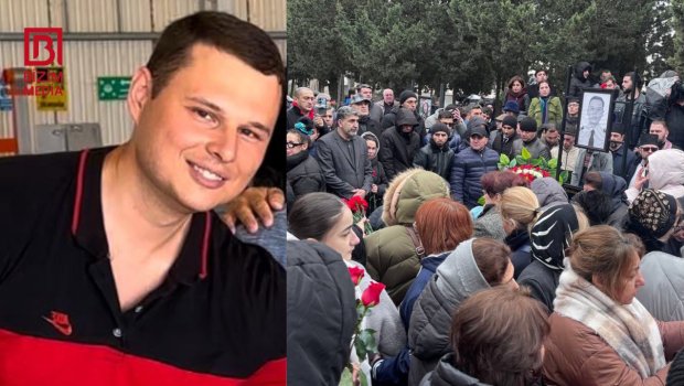 Qəzada həyatını itirən pilot Aleksandr Kalyaninovun dəfn mərasimi &ndash; FOTO/VİDEO