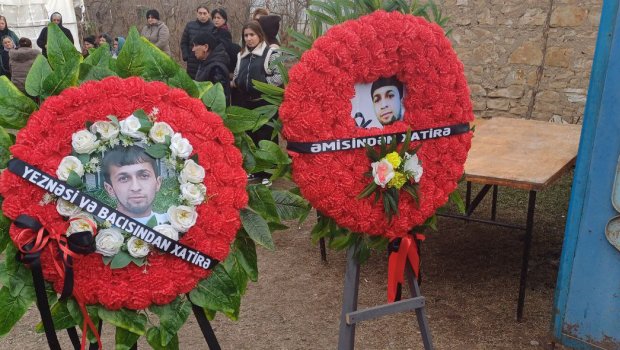 Təyyarə qəzasında həlak olan 26 yaşlı Ramin İbrahimov torpağa tapşırıldı - FOTO-VİDEO