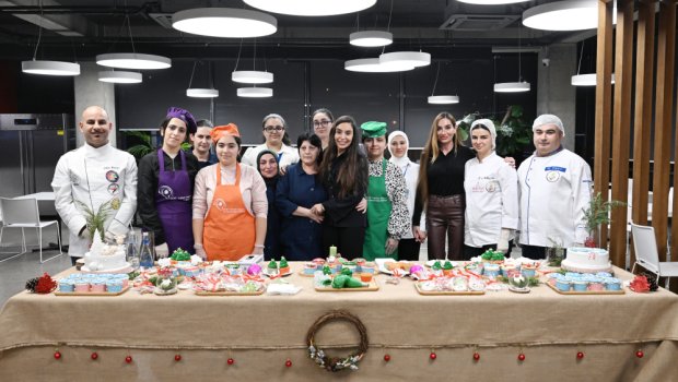 Leyla Əliyeva və Arzu Əliyeva DOST İnklüziv İnkişaf və Yaradıcılıq Mərkəzini ziyarət ediblər - FOTO