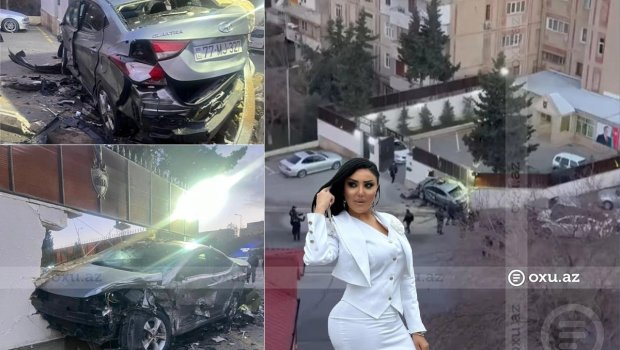 Bakıda polis bölməsinə çırpılan maşında tanınmış müğənninin qızı olub?