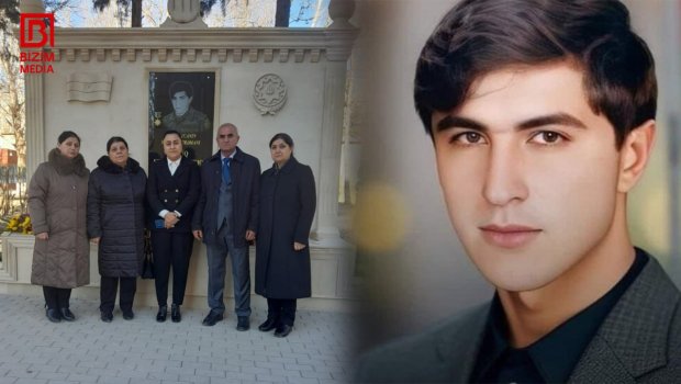 Milli Qəhrəman Natiq Qasımovun xatirə bulağı açıldı &ndash; FOTO