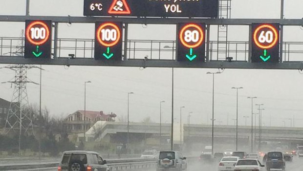 Bu yolda sürət həddi ENDİRİLDİ