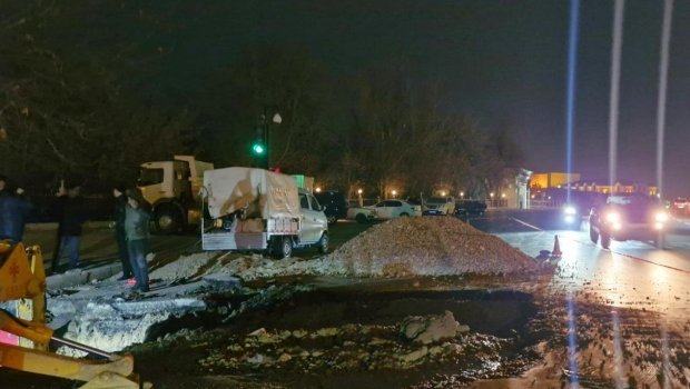 Naxçıvanın əksər əraziləri susuz qaldı - FOTO