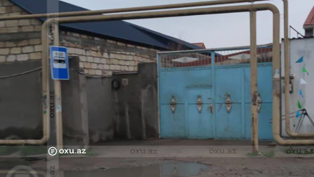 Bakıda darvazanı dayanacaq "təyin" etdilər, qaz borusuna nişan vurdular