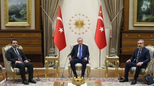 Ərdoğan Suriyanın yeni XİN başçısını qəbul etdi
