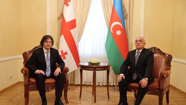 Azərbaycan və Gürcüstanın Baş nazirləri GÖRÜŞDÜ