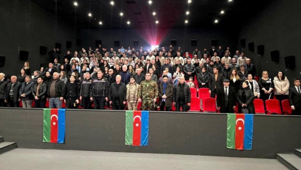 Laçında 20 Yanvar şəhidlərinin anım mərasimi keçirildi - FOTO