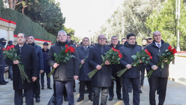 ANAMA nümayəndələri Şəhidlər xiyabanını ziyarət etdilər - FOTO