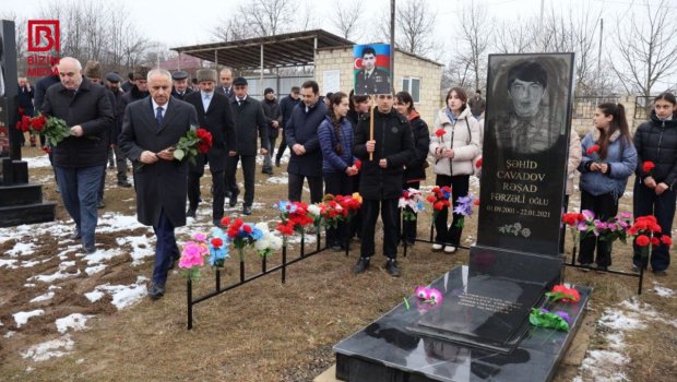 Qusarda mina qurbanının anım mərasimi KEÇİRİLDİ &ndash; FOTO