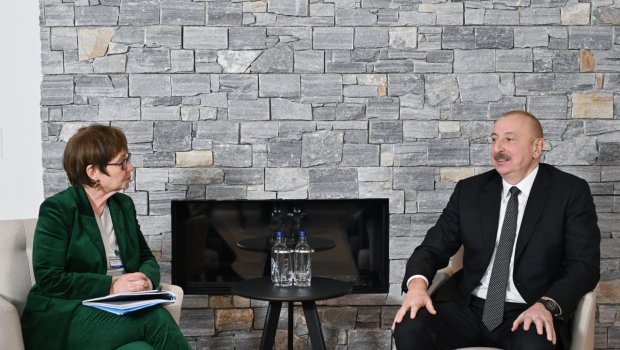 İlham Əliyev Avropa Yenidənqurma və İnkişaf Bankının prezidenti ilə görüşdü &ndash; FOTO