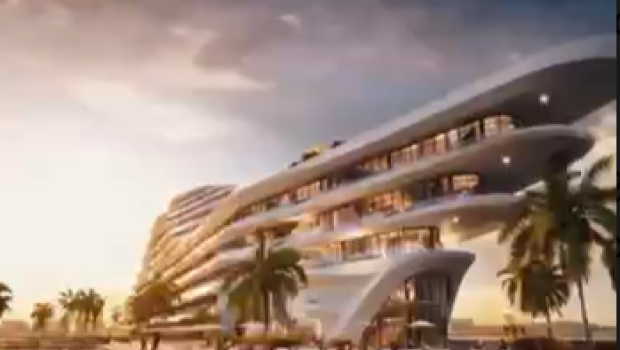 Xəzərdə inşa edilən &ldquo;Burj əl Ərəb&rdquo; hotelinin analoqu BELƏ OLACAQ - VİDEO
