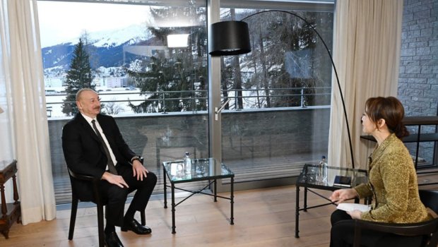 İlham Əliyev Çin televiziyasına müsahibəsi ilə bağlı PAYLAŞIM ETDİ - VİDEO