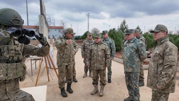 Hikmət Mirzəyev Türkiyə-Suriya SƏRHƏDİNDƏ - FOTO