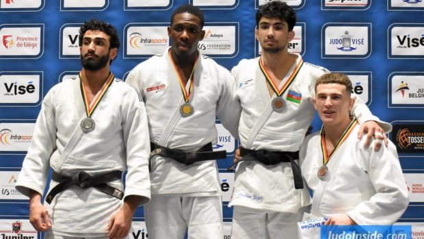Cüdoçularımız Belçikada 4 medal qazandılar - FOTO