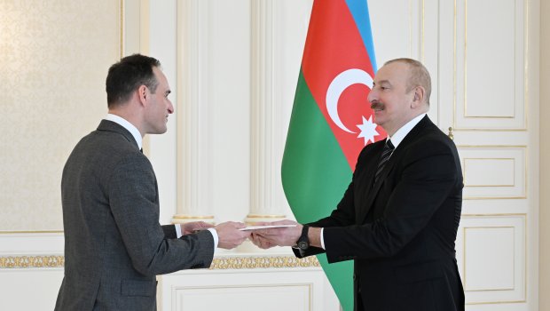 Prezident Sloveniyanın yeni səfirinin etimadnaməsini qəbul etdi &ndash; FOTO/VİDEO