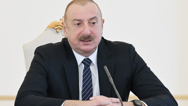 İlham Əliyev: &ldquo;Ermənistan Azərbaycandan Azərbaycana maneəsiz keçid verməlidir&rdquo; - VİDEO