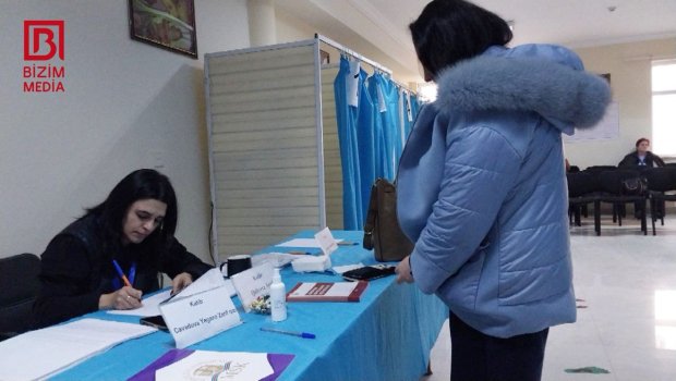 23 saylı Nəsimi-Səbail seçki dairəsində fəallıq müşahidə olunur &ndash; FOTO