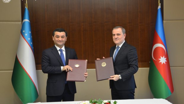 Azərbaycan və Özbəkistan arasında mühüm sənəd İMZALANDI &ndash; FOTO