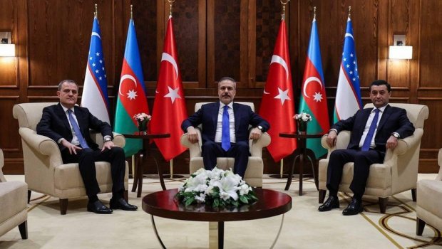 Azərbaycan, Türkiyə və Özbəkistan nazirlərinin üçtərəfli görüşü keçirildi