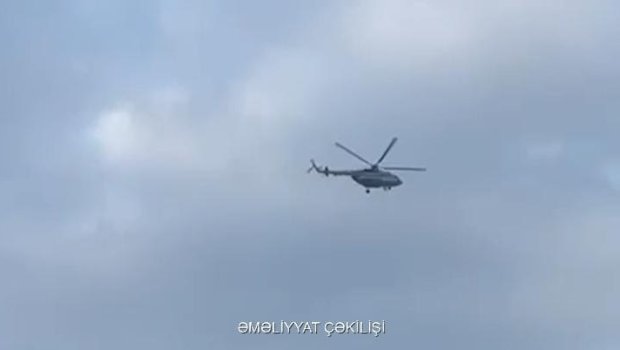 Lənkəranda balıqçının axtarışına helikopter cəlb edildi &ndash; VİDEO 