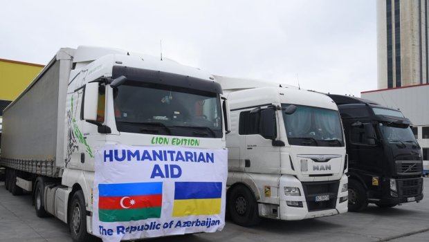 Azərbaycan Ukraynaya 1 milyon dollarlıq yardım göndərdi - FOTO