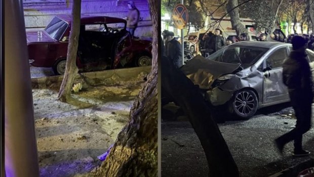 Bakıda ağır QƏZA: 1 ölü, 3 yaralı