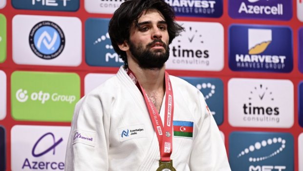 “Böyük Dəbilqə”: Cüdoçumuz qızıl medal qazandı - FOTO