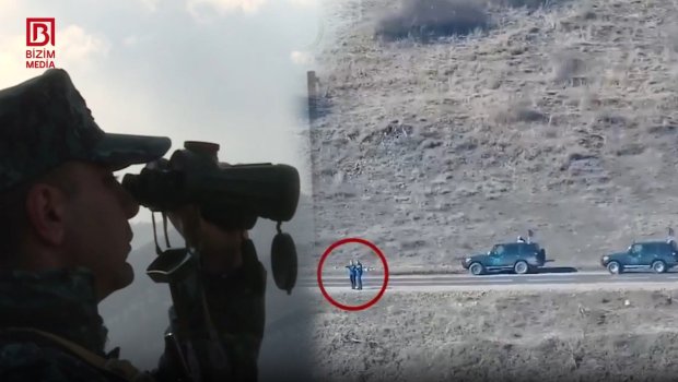 Aİ casusları indi də Qazaxla sərhəddə peyda oldular &ndash; Gözümüz üstünüzdədir &ndash; VİDEO